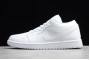 Buy Air Jordan 1 Low Returning in Triple White Youth 553558 130 