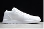 Buy Air Jordan 1 Low Returning in Triple White Youth 553558 130 