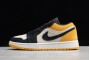 Fashion Air Jordan 1 Low Sail University Gold Black  Mens 553558 127 