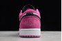 Newest Air Jordan 1 Low Se Black Active Fuchsia Pink  Youth CK3022 005 