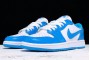 Best Air Jordan 1 Low UNC Dark Powder Blue White Youth CDCJ7891 401 