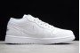 Latest Air Jordan 1 Low White Black Mens Basketball Shoes For Sale Youth 553560 101 