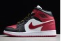 Latest Air Jordan 1 MID Fearless Black Red Youth CZ4385 016