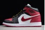 Latest Air Jordan 1 MID Fearless Black Red Youth CZ4385 016 