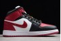 Latest Air Jordan 1 MID Fearless Black Red Youth CZ4385 016