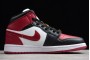 Latest Air Jordan 1 MID Fearless Black Red Youth CZ4385 016 