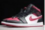 Hot Air Jordan 1 Mid Bred Toe Authentic Mens 554724 066 