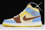 New Air Jordan 1 Mid Fearless Pale Vanilla Cinnamon Youth CU2803 200 