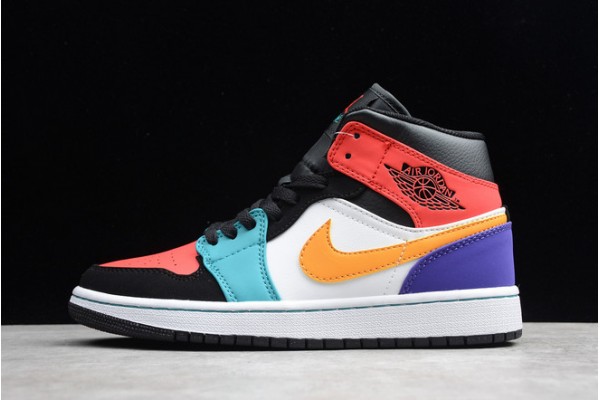 Buy Air Jordan 1 Mid GS Multi Color 554725 125 