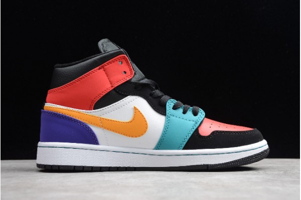 Buy Air Jordan 1 Mid GS Multi Color 554725 125 