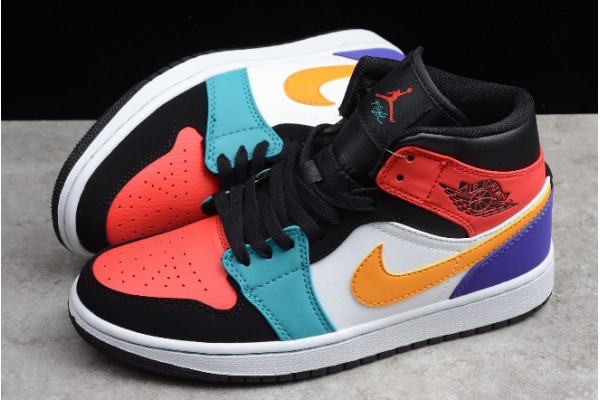 Buy Air Jordan 1 Mid GS Multi Color 554725 125 