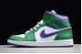 Fashion Air Jordan 1 Mid Hulk”Aloe Verde Court Purple For Sale Youth 554724 300 