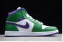 Fashion Air Jordan 1 Mid Hulk”Aloe Verde Court Purple For Sale Youth 554724 300 