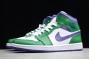 Fashion Air Jordan 1 Mid Hulk”Aloe Verde Court Purple For Sale Youth 554724 300 