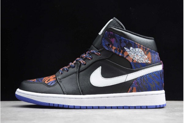 Buy Air Jordan 1 Mid Multi Color Tiger Stripe Youth AV5174 005 