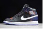 Buy Air Jordan 1 Mid Multi Color Tiger Stripe Youth AV5174 005 