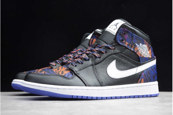 Buy Air Jordan 1 Mid Multi Color Tiger Stripe Youth AV5174 005 