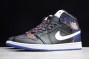 Buy Air Jordan 1 Mid Multi Color Tiger Stripe Youth AV5174 005 