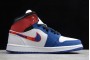 Newest Air Jordan 1 Mid Releasing With Multicolored Embroidered Swooshes Youth 852542 146 