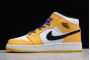 Best Air Jordan 1 Mid SE Lakers White Yellow Purple Black BQ6931 700 