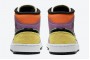 New Air Jordan 1 Mid SE Multicolor Provides Spirited Spring Style Youth CW1140 100 