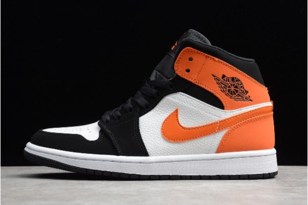 Hot Air Jordan 1 Mid Shattered Backboard Black Starfish White Youth 554724 058 