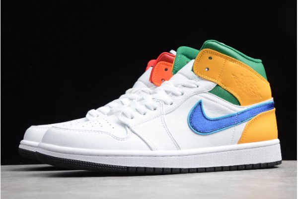 2021 Air Jordan 1 Mid is Releasing in a Mismatch Theme Womens 6472 164 