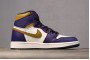 Latest Air Jordan 1 Retro High OG Court Purple Court Gold Black Youth CD6578 507 