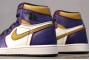 Latest Air Jordan 1 Retro High OG Court Purple Court Gold Black Youth CD6578 507 