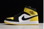 Best Air Jordan Retro I 1 Mid Se Yellow Toe Black Tour White 852542 071 