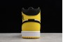 Best Air Jordan Retro I 1 Mid Se Yellow Toe Black Tour White 852542 071 