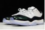 Best Air Jordan 11 Retro Low Emerald White Men 528895 145 