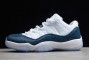 New Jordan 11 Retro Low Snake Navy White Men CD6846 102 