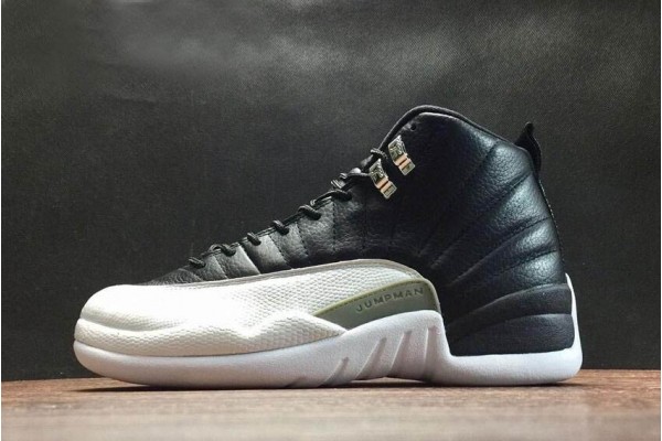 Buy Air Jordan 12 Retro Playoffs Black White Men 130690 001 