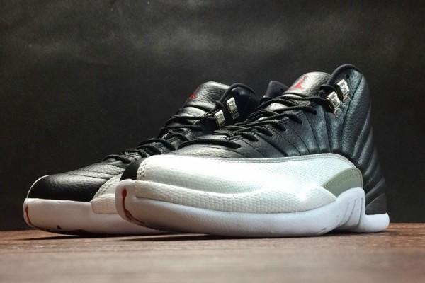 Buy Air Jordan 12 Retro Playoffs Black White Men 130690 001 