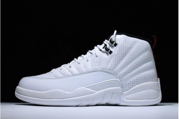 Cheap Air Jordan 12 Retro Rising Sun White Varsity Black Men 130690 163 