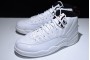 Cheap Air Jordan 12 Retro Rising Sun White Varsity Black Men 130690 163 