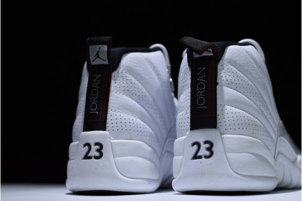 Cheap Air Jordan 12 Retro Rising Sun White Varsity Black Men 130690 163 