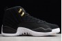 Fashion Air Jordan 12 Reverse Taxi Black Men 130690 017 