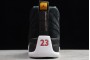 Fashion Air Jordan 12 Reverse Taxi Black Men 130690 017 