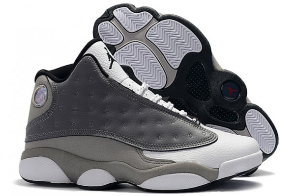 Hot Air Jordan 13 Atmosphere Grey Men 414571 016 