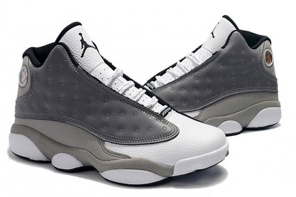 Hot Air Jordan 13 Atmosphere Grey Men 414571 016 