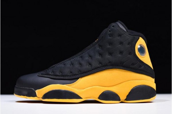 Latest Air Jordan 13 Melo Class of 2002 Black University Red University Gold  Men 414571 035 