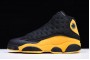 Latest Air Jordan 13 Melo Class of 2002 Black University Red University Gold  Men 414571 035 