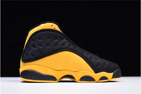 Latest Air Jordan 13 Melo Class of 2002 Black University Red University Gold  Men 414571 035 