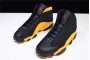 Latest Air Jordan 13 Melo Class of 2002 Black University Red University Gold  Men 414571 035 