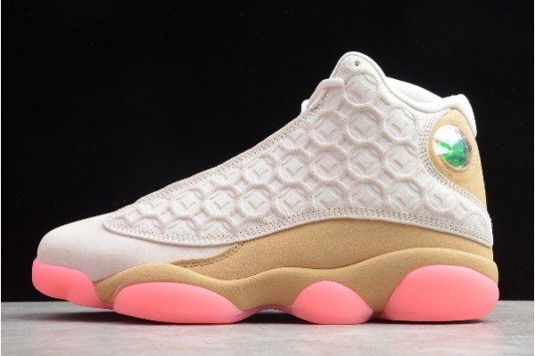 New Air Jordan 13 Retro Cny Pink Ivory Gold Club Black Digital Pale Men cw4409 100 