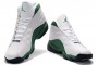 Fashion Air Jordan 13 Retro White Lucky Green Men DB6537 113 