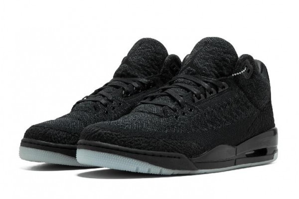 Latest Air Jordan 3 Flyknit Black Anthracite Black Mens AQ1005 001 