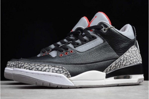 Best Air Jordan 3 Retro Black Cement Mens 854262 001 